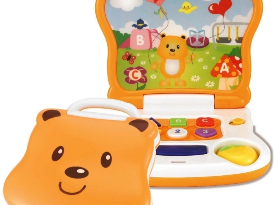 Interaktivní dětský laptop Medvídek