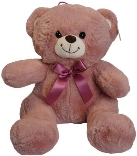 Růžový plyšový medvídek 25 cm