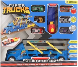 Kamion s vystřelovačem aut