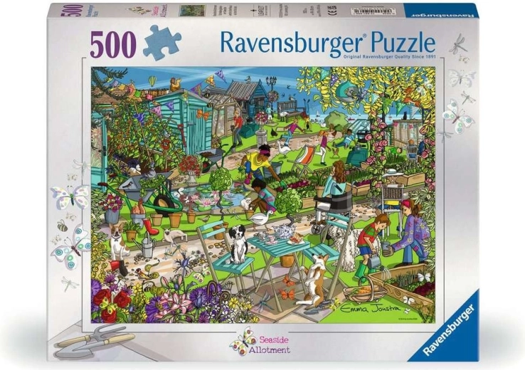 Ravensburger puzzle Přímořská zahrádka 500 dílků
