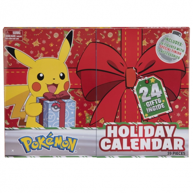 Pokémon adventní kalendář s figurkami – 24 překvapení