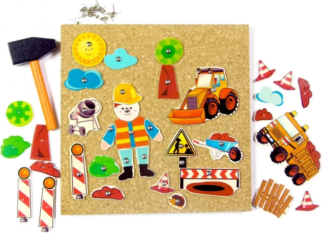 Zatloukací hra stavba HESS