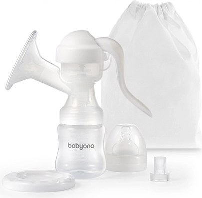 BabyOno manuální odsávačka mateřského mléka Anatomy