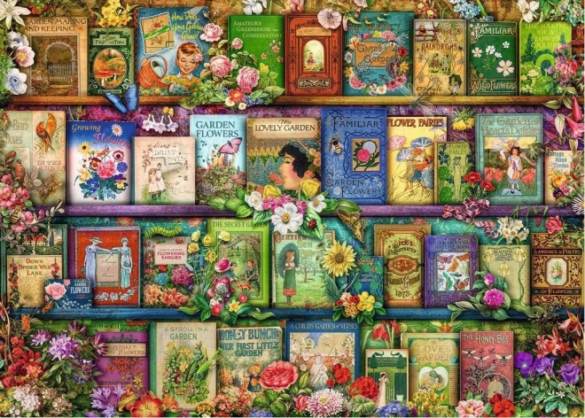 Ravensburger puzzle Knižní klasika: Letní zahrada 1000 dílků