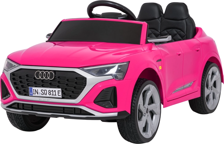Dětské elektrické auto Audi SQ8 růžové s dálkovým ovládáním