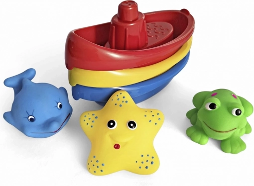Lodičky se zvířátky do vany