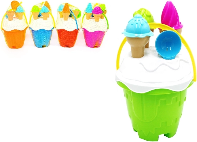 Písečná sada Zámek s nanuky do písku