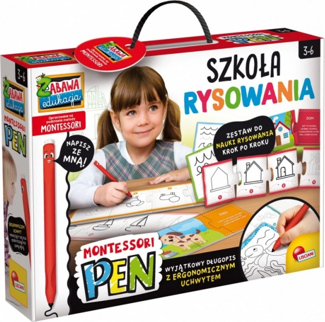 Montessori sada pero pro školu kreslení