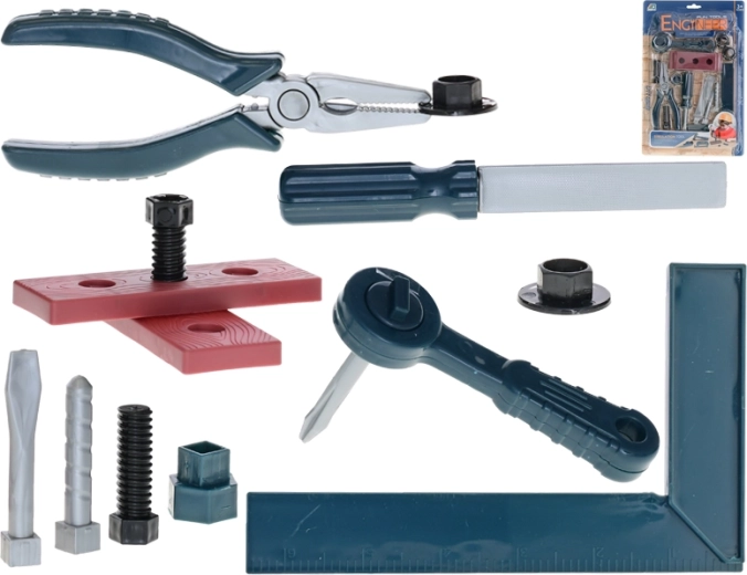 Dětská sada nářadí 14 ks na kartě