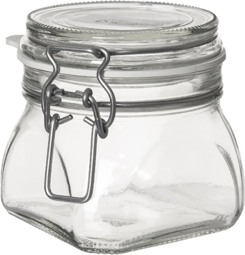Skleněná dóza s klipovým uzávěrem Gothika 0,5 l