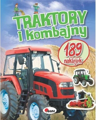 Traktory i kombajny – samolepkový sešit se 189 samolepkami