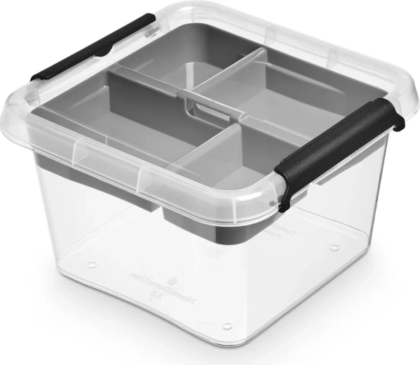Simplestore insert úložný box s víkem 3 l (20 × 20 × 12 cm)