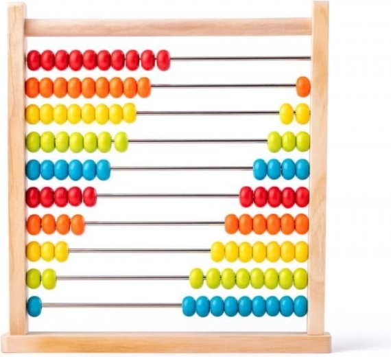 Počítací kolo v přírodním rámu