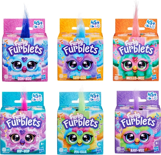 Hasbro Furby Furblets plyšová interaktivní hračka assort