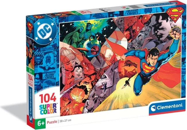 Puzzle 104 SUPERMAN pro děti