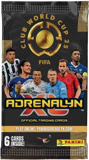 Panini FIFA Club World Cup 2025 Adrenalyn XL sběratelské karty booster - 1 kus