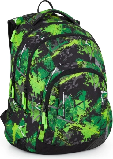 Bagmaster Lincoln studentský batoh zeleno-černý