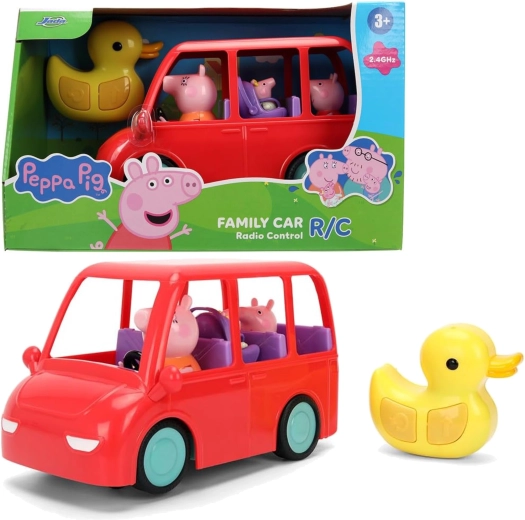 Dálkově ovládané rodinné auto Peppa Pig 17,5 cm