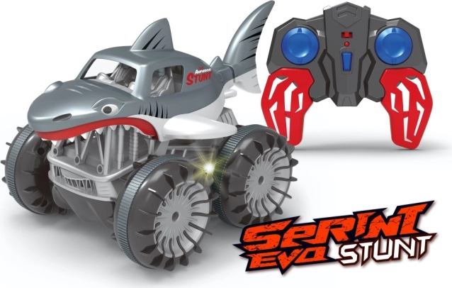 Obojživelný RC žralok na dálkové ovládání