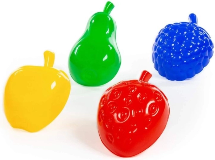 Sada formiček na písek – ovoce, 4 ks