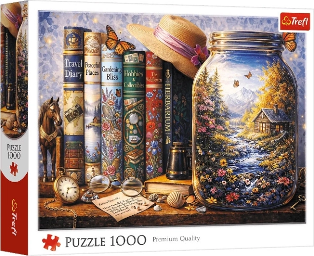 Puzzle Opowieść zaklęta w słoiku 1000 dílků - 1 kus