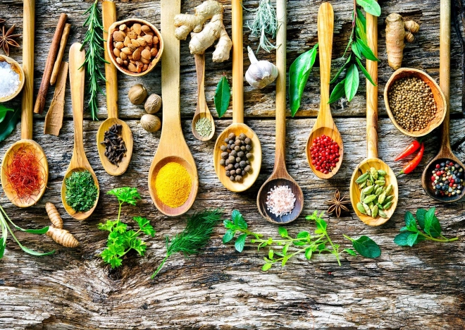 Puzzle ENJOY bylinky a koření 1000 dílků