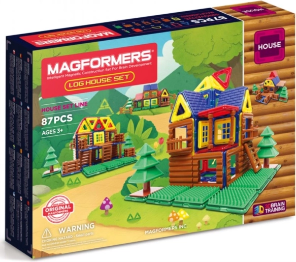 Magformers Lesní srub magnetická stavebnice 87 dílků