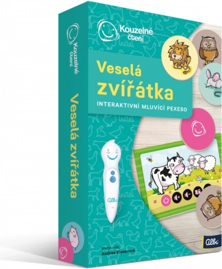 Kouzelné mluvící pexeso veselá zvířátka (pro ALBI tužku)