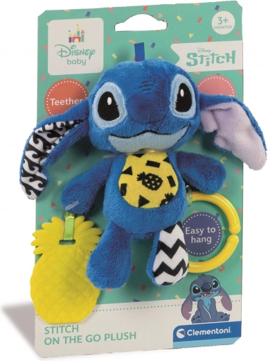 Plyšový STITCH na zavěšení s kousátkem a pískátkem