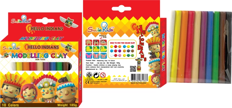 Modelína 10 barev SPARKYS