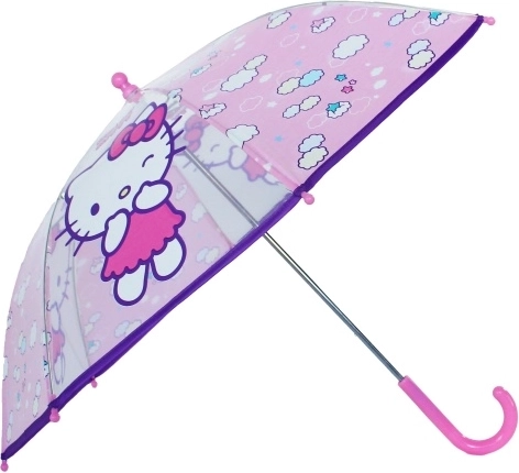 Hello Kitty dětský deštník rainy days - 1 kus