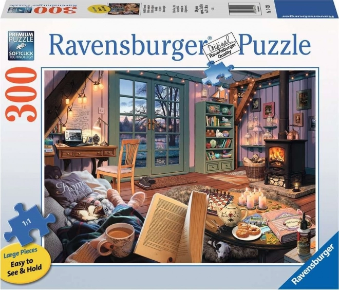 Ravensburger puzzle Zákoutí extra s velkými dílky 300 dílků