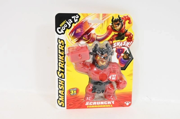 Heroes of Goo Jit Zu Smash Strikers Terrorbull natahovací figurka