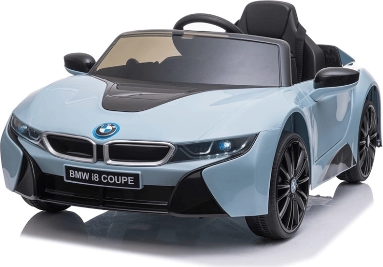 Elektrické autíčko pro děti BMW i8 – modré, 12 V
