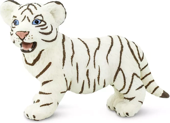 Safari Ltd. mládě bílého tygra bengálského - 1 kus