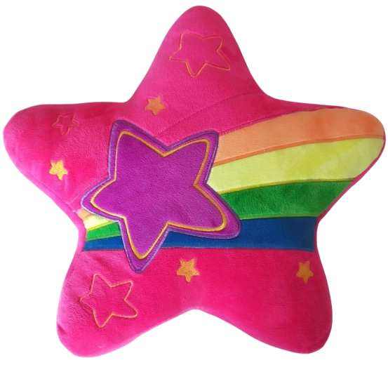 Polštář ve tvaru hvězdy 38 cm