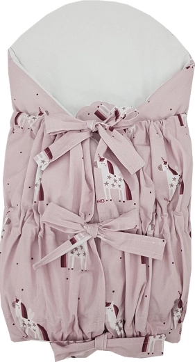 EKO zavinovačka z bavlny s kokosovou vložkou Unicorn 75 × 75 cm