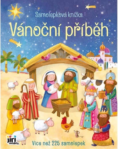 Samolepková knížka Vánoční příběh