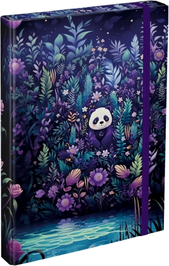 Desky na školní sešity A4 BAAGL Jungle Panda