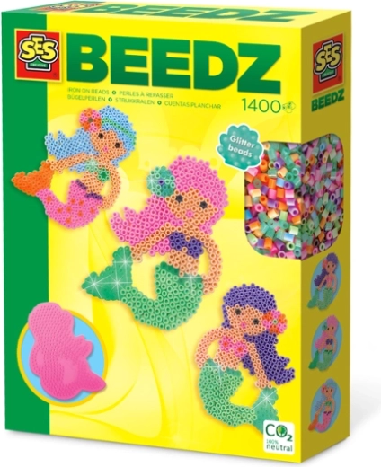 SES zažehlovací korálky – mořská víla, 1400 ks