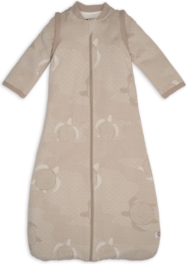 Lodger spací pytel s odnímatelnými rukávy matcha beige 86/98