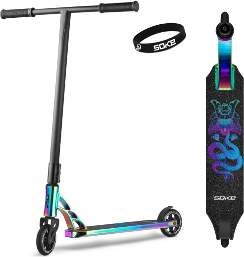Soke XTR street rainbow freestyle koloběžka