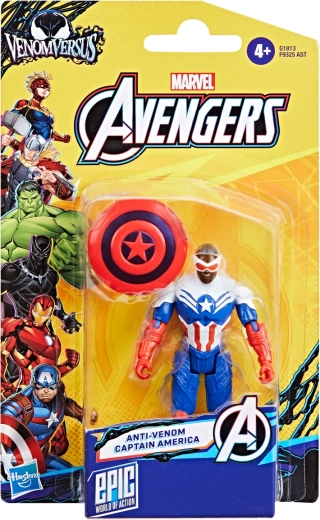 Hasbro Avengers figurka Kapitán Amerika Anti-Venom 10 cm