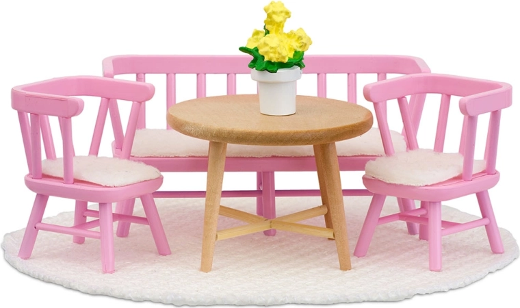 Lundby jídelna a kuchyňský set nábytku do domečku pro panenky