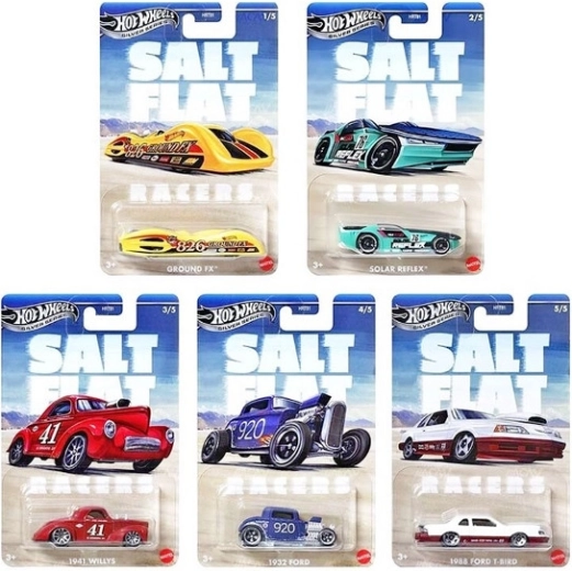 Hot Wheels Salt Flat Silver Series kovový model