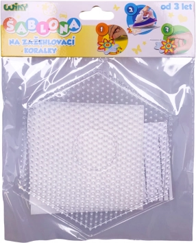 Šablona na zažehlovací korálky – šestiúhelník