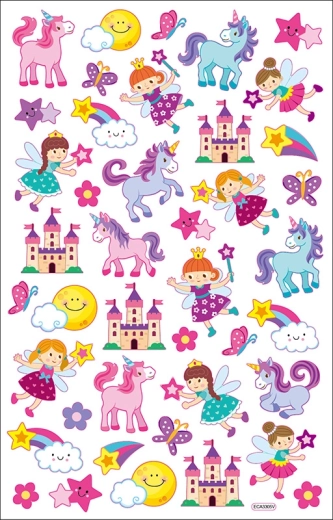 Samolepky 35 ks – víly