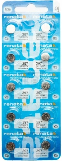 Renata hodinková baterie 397 SR726SW 1,55 V