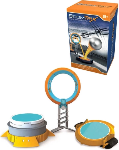 BoomTrix kaskadérský kruh s trampolínou – doplněk ke kuličkové dráze