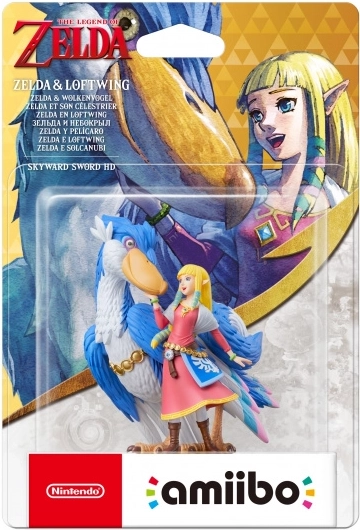 Amiibo Zelda a Loftwing – figurka pro Nintendo